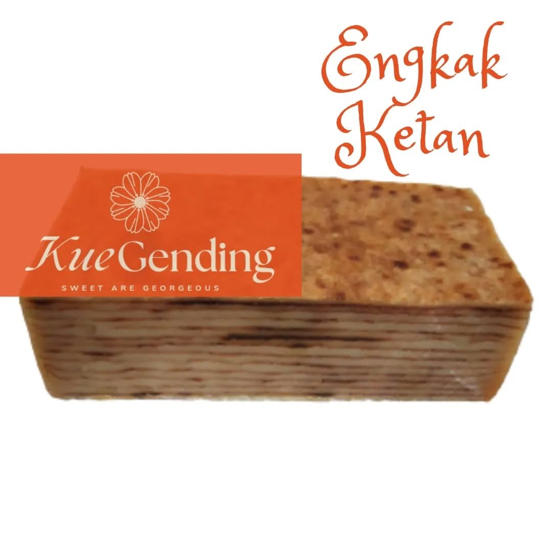 Kue Engkak Ketan, UK 20x20 dan 10x20 cm, berat +- 3kg